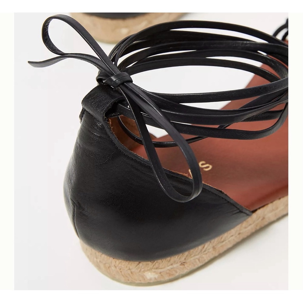 Anthropologie x ALOHAS Wanderer Espadrille Black Sandals
NWT SZ 10 - Picture 3 of 16